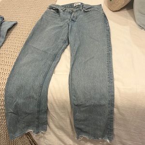 Agolde Lana straight leg jeans